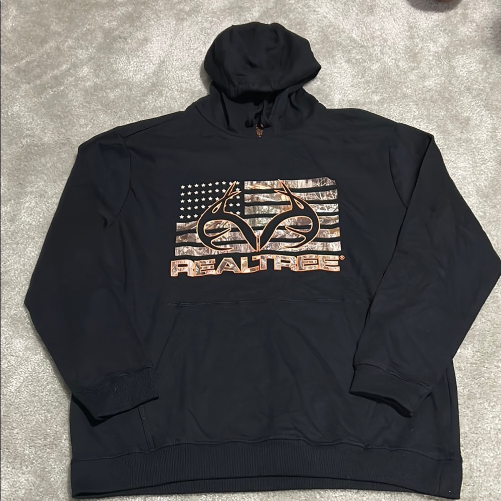 Realtree Black Men's Hoodie